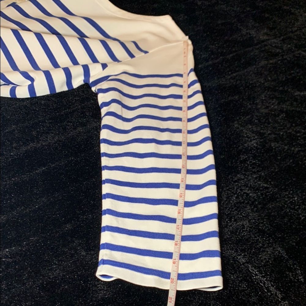 Purple Label Ralph Lauren Collection Striped Boatneck Mariner Sweater Medium - Picture 10 of 14